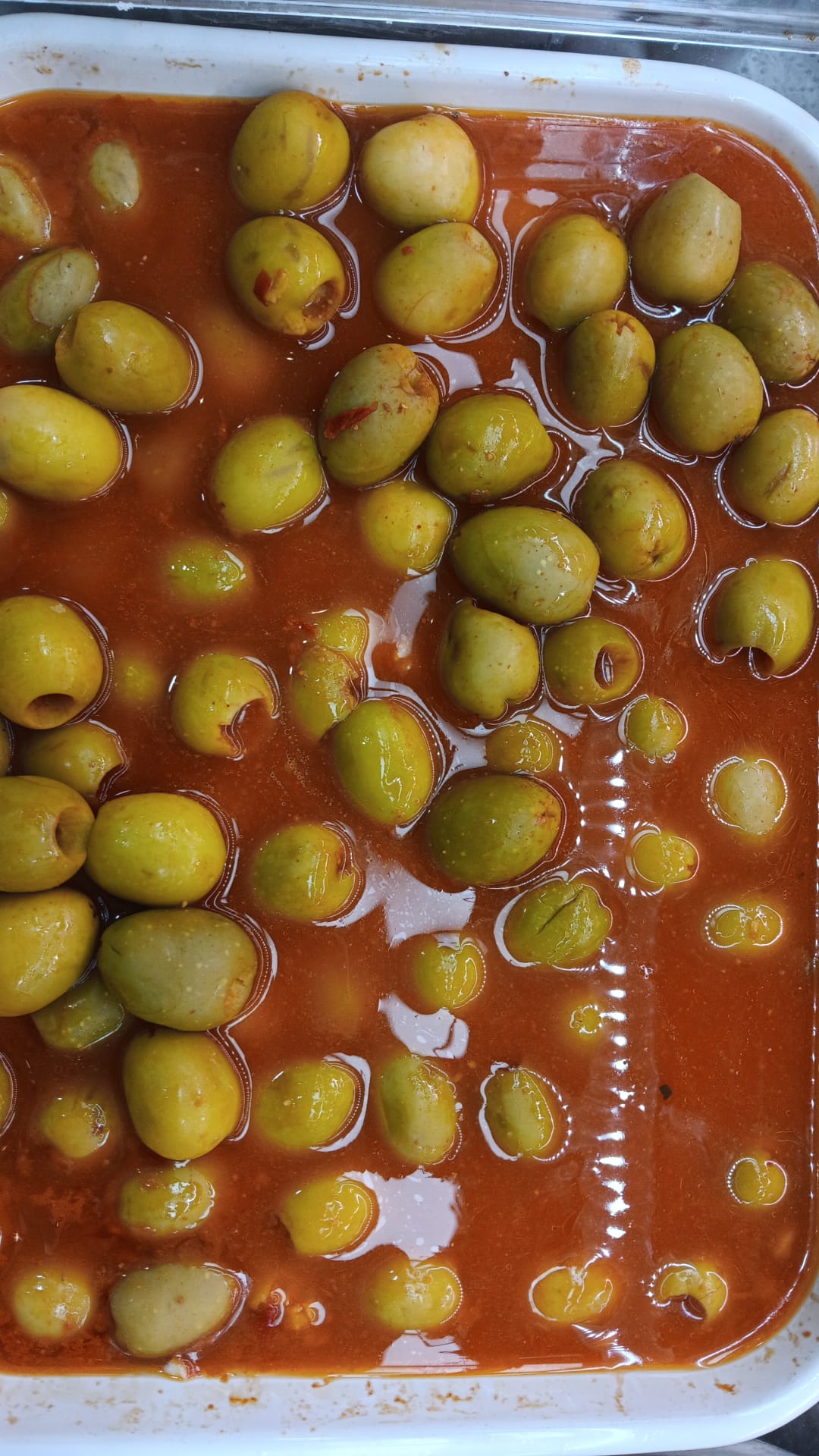 Aceitunas con Salsa Canaria