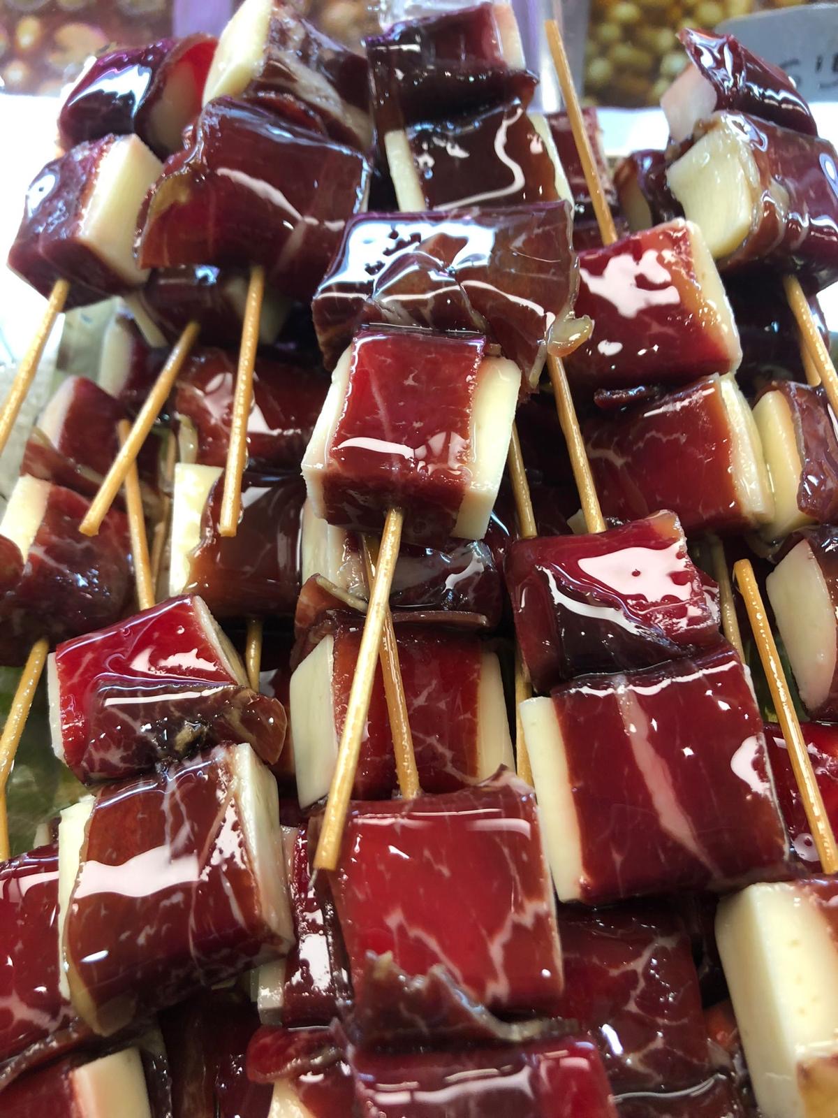 Banderillas de Jamón y Queso